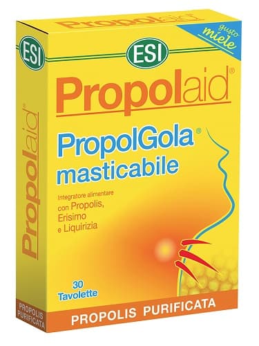 Esi Propolaid PropolGola masticabile miele 30 tavolette