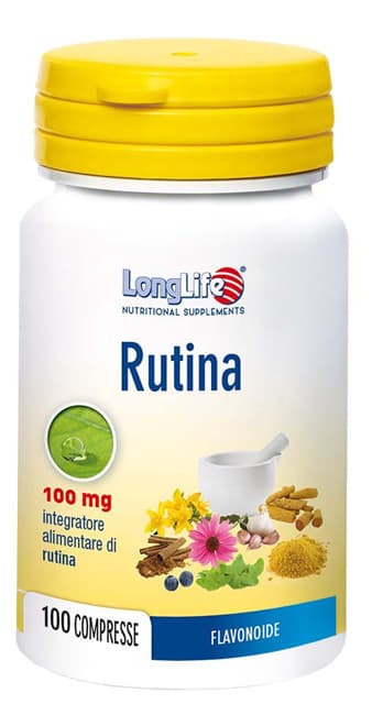 Longlife Rutina Integratore per il microcircolo 100 compresse