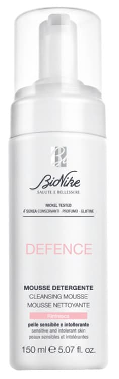 Defence Mousse Detergente per Pelle Sensibile e Intollerante 150ml - Bionike