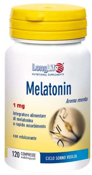 LongLife Melatonin Integratore Sonno 120 Compresse