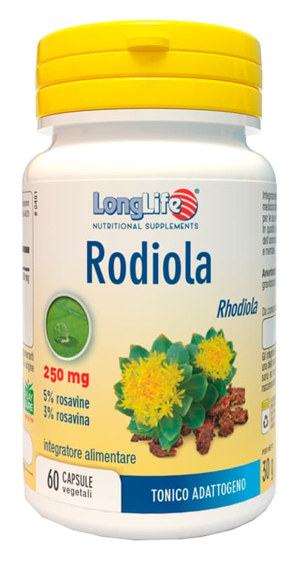 Longlife Rodiola Integratore per l'umore 60 capsule