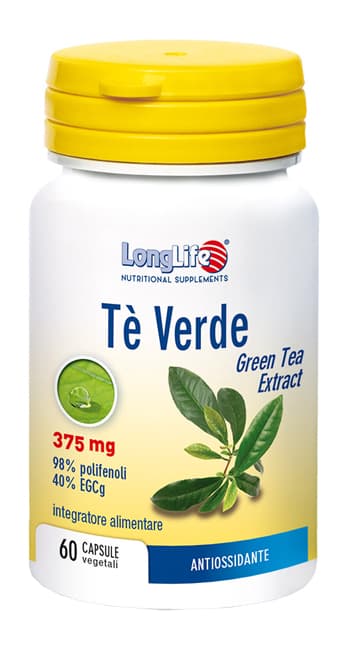 LongLife Te Verde Integratore Antiossidante 60 Capsule