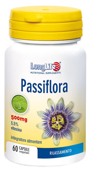 Longlife Passiflora Integratore per il relax 60 capsule