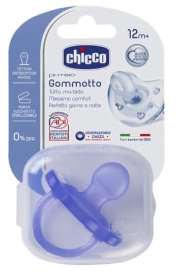Chicco PhysioForma Gommotto silicone colorato 12-36 mesi