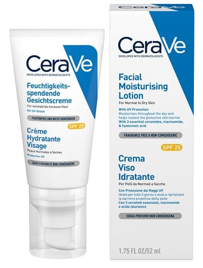 CeraVe Crema viso idrante con SPF 25 52 ml