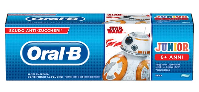 Oral B Dentifricio JUNIOR Star Wars 75 ml