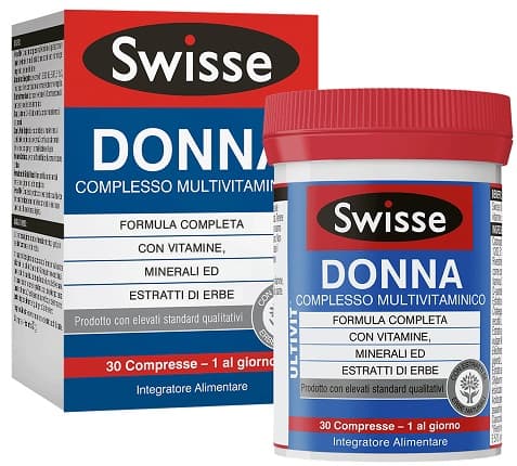 Swisse Donna Integratore Multivitaminico 30 Compresse