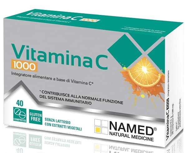 Named Vitamina C 1000 Integratore alimentare 40 Compresse