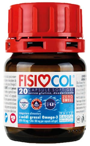Phyto Garda Fisiocol Omega 3 Integratore acidi grassi 20 Capsule