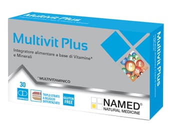 Named Multivit Plus integratore di vitamine e minerali 30 compresse