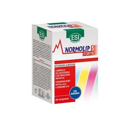 Normolip 5 Forte Integratore per Colesterolo e Trigliceridi 60 Compresse - Esi