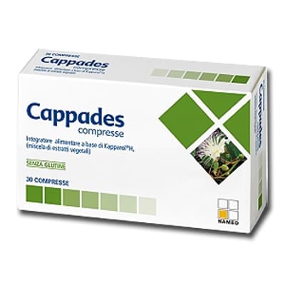 CAPPADES 30 COMPRESSE 0,62 G