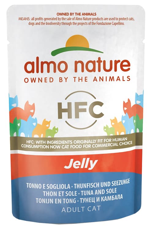 ALMO CAT JELLY 55 GR TONNO E S