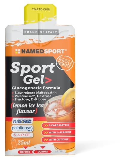 SPORT GEL LEMON ICE TEA 25ML