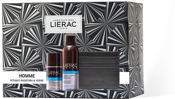 LIERAC CF HOMME MOUSSE+DEO+POR
