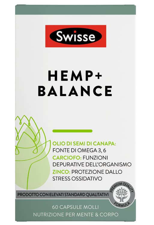 SWISSE HEMP+ BALANCE 60CPS