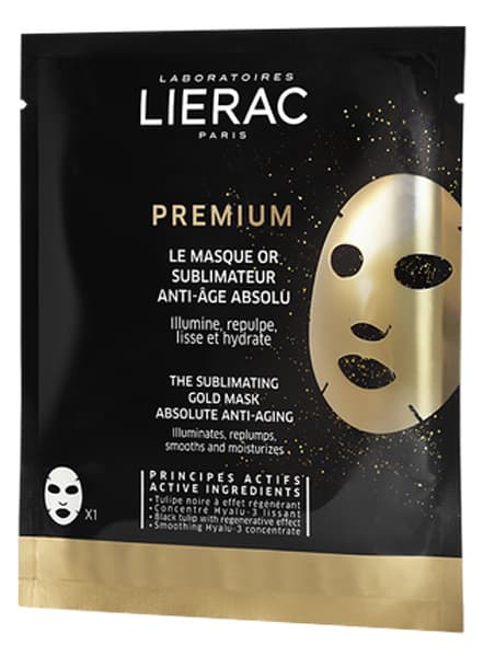 LIERAC PREMIUM MASCHERA ORO