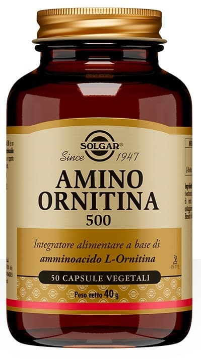AMINO ORNITINA 500 50CPS VEG SOL