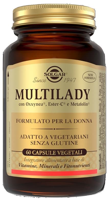 SOLGAR MULTILADY 60CPS VEG N/F