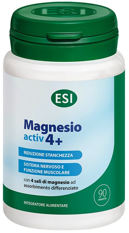 MAGNESIO ACTIV 4+ 90 OVAL ESI