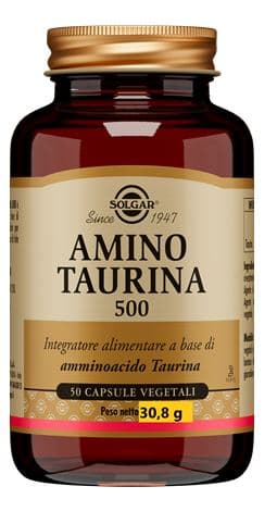 AMINO TAURINA 500 50Cps SOLGAR