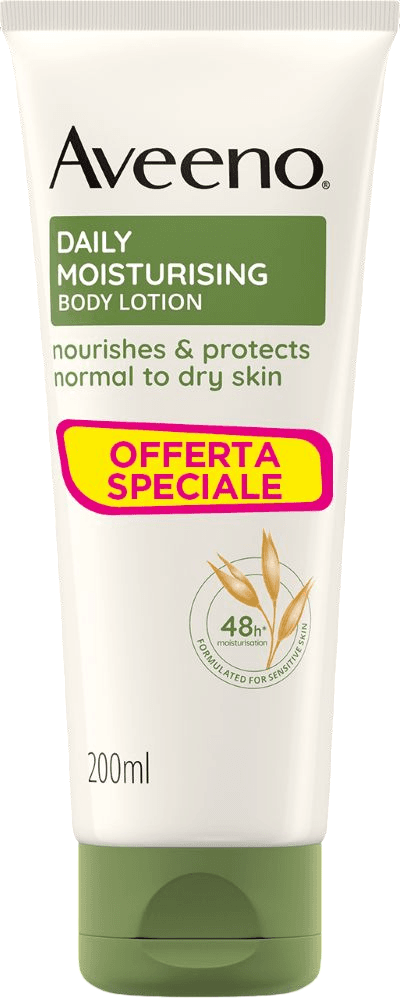 Aveeno Daily Moisturising Crema Corpo Idratante - Crema nutriente per pelle secca - 200 ml