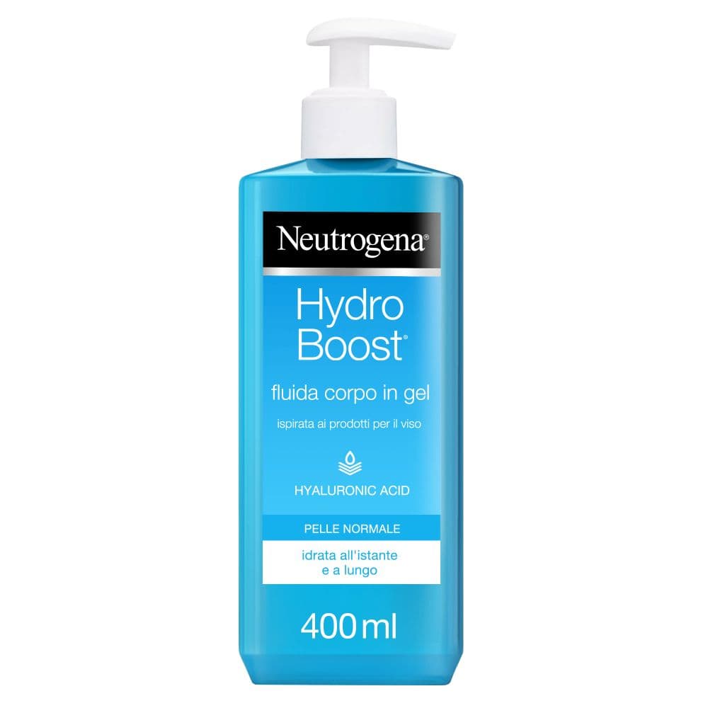 Neutrogena Hydro Boost Crema Corpo Fluida - Crema gel corpo con Acido Ialuronico - 400 ml
