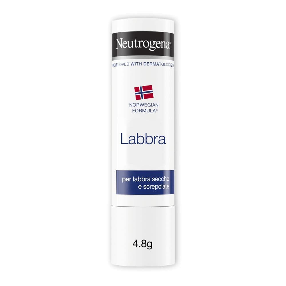 Neutrogena Stick Labbra - Per labbra secche e screpolate - 4,8 g