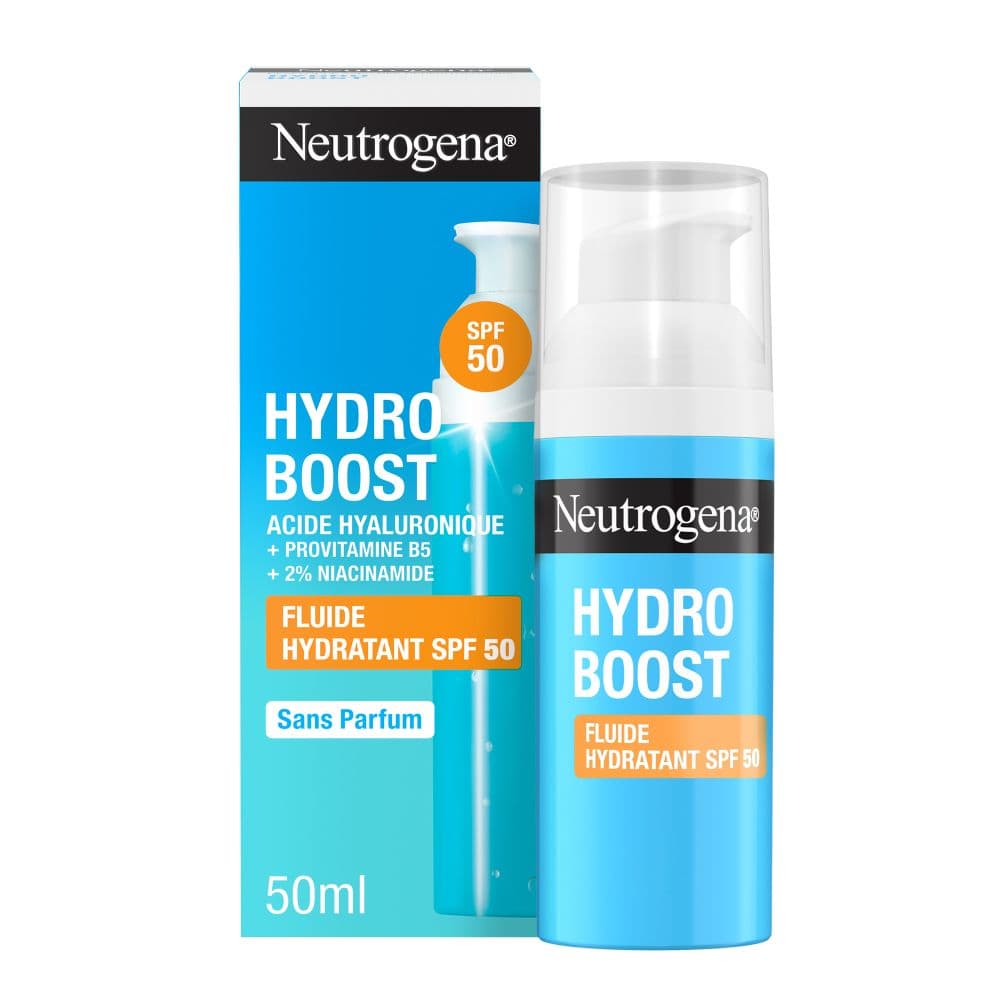 Neutrogena Hydro Boost Fluido Viso Idratante SPF50 Protezione Solare 50ml