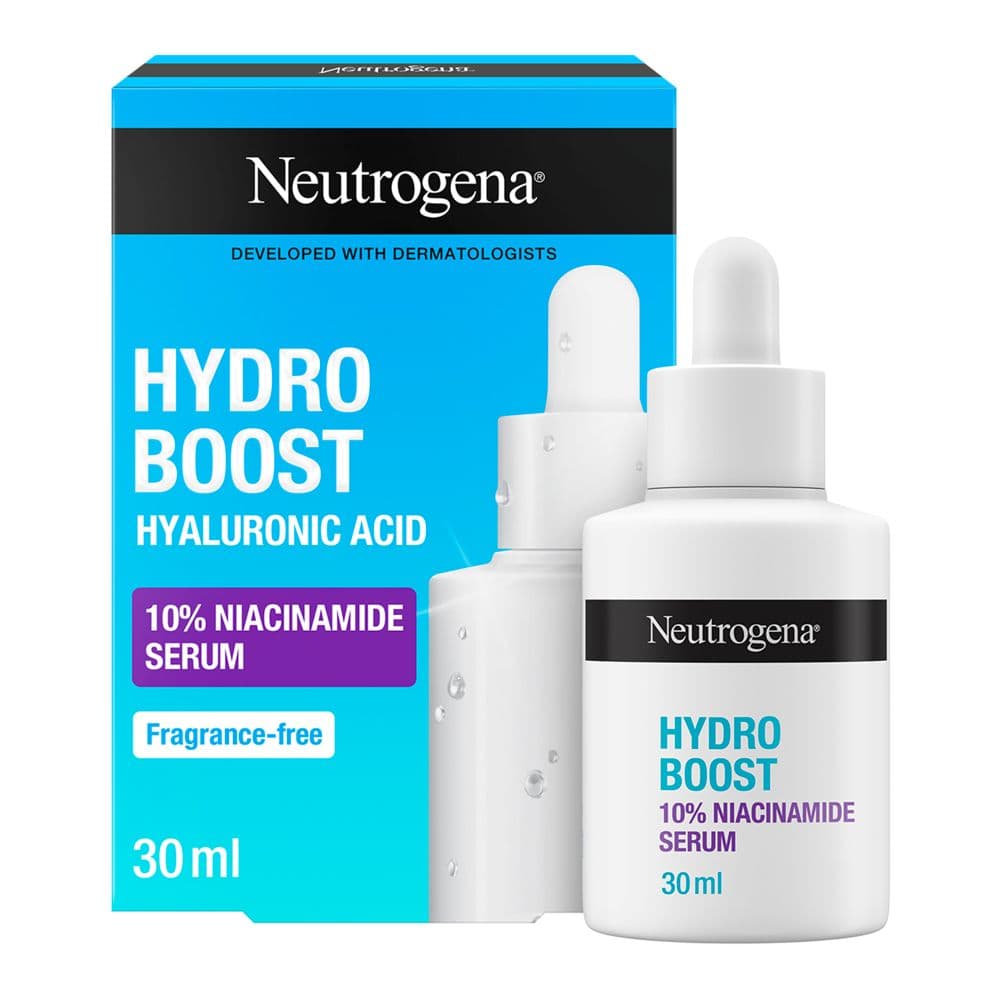 Neutrogena Hydro Boost Niacinamide Serum - Siero alla Niacinamide perfezionatore viso - 30 ml