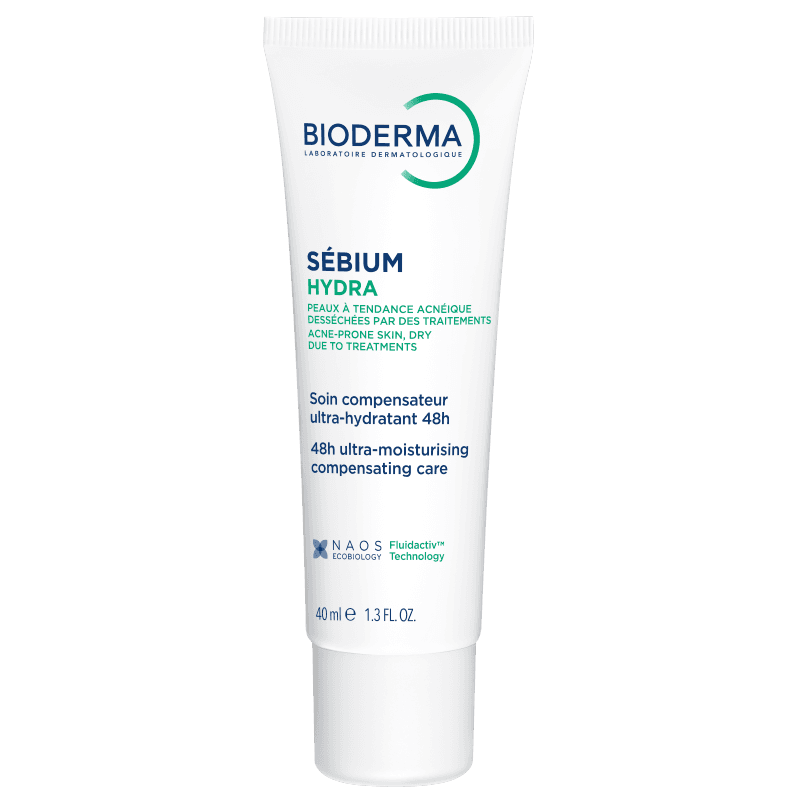 Bioderma Sebium Hydra - Crema ultra-idratante per pelle acneica e molto secca - 40 ml