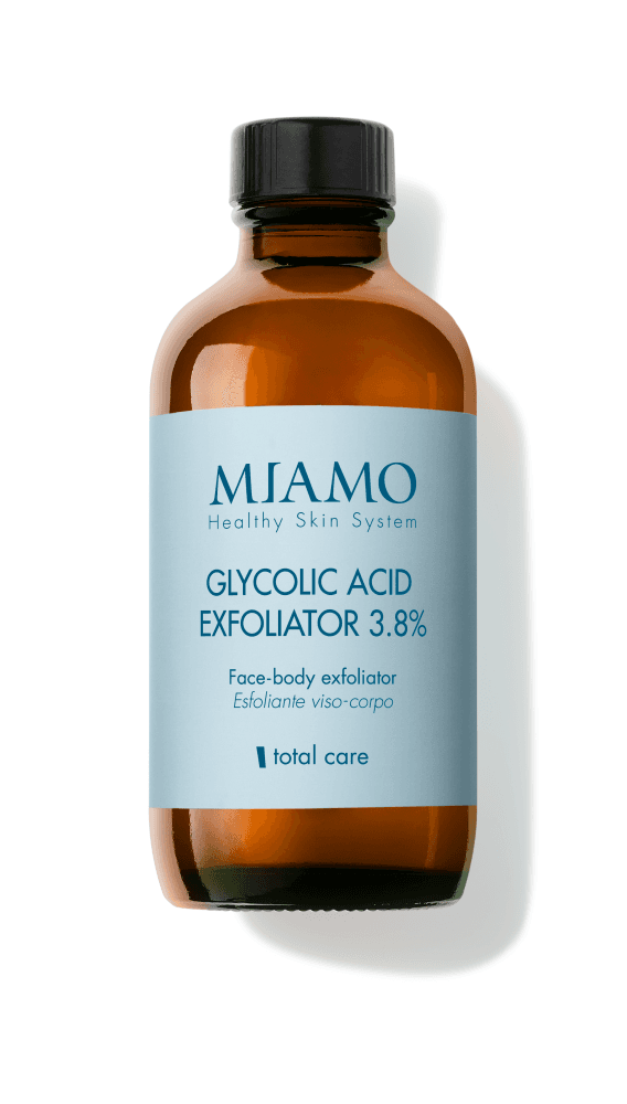 Miamo Glycolic Acid Exfoliator 3,8% Viso e Corpo - Esfoliante rigenerante e uniformante - 120 ml