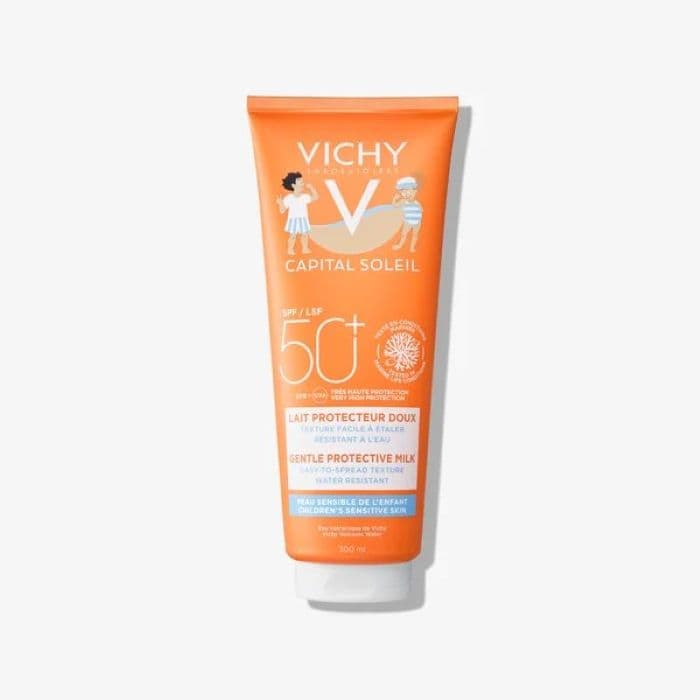 Vichy Ideal Soleil Latte Corpo SPF50 - Protezione solare molto alta per bambini - 300 ml