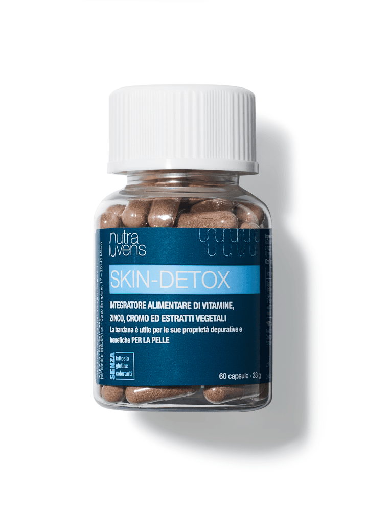 Miamo Nutraiuvens Skin Detox - Integratore alimentare per il benessere della pelle - 60 capsule