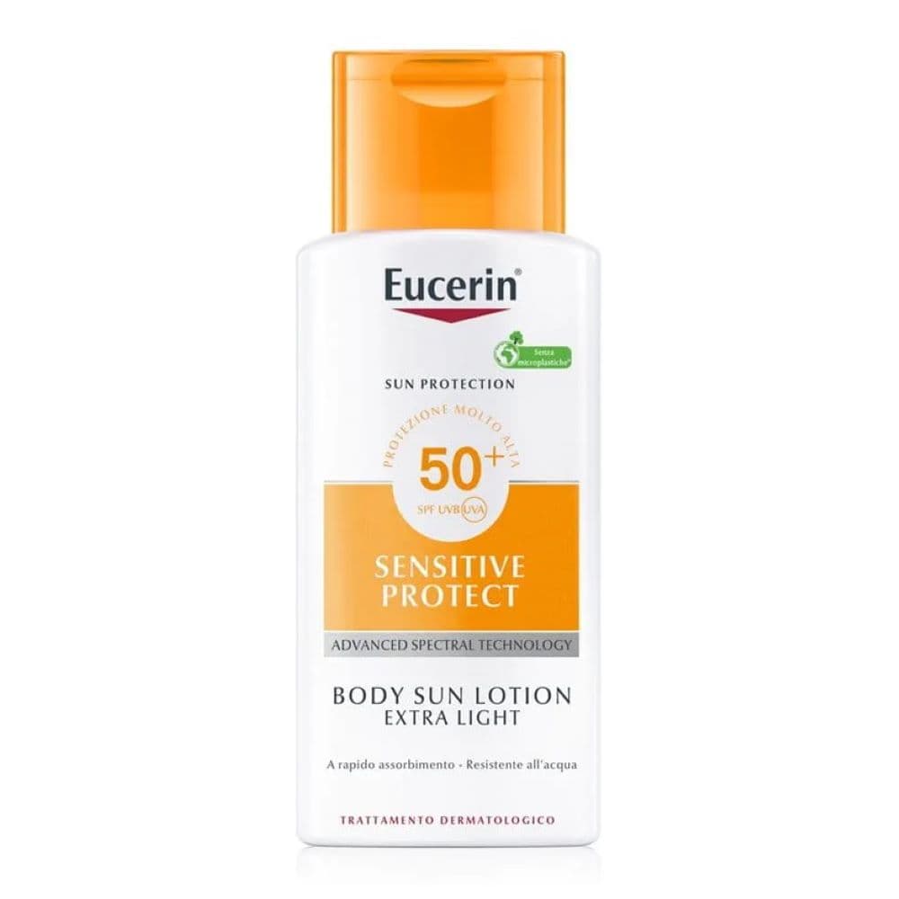 Eucerin Sun Lozione Extra Leggera SPF50 - Protezione solare molto alta per pelle normale - 150 ml