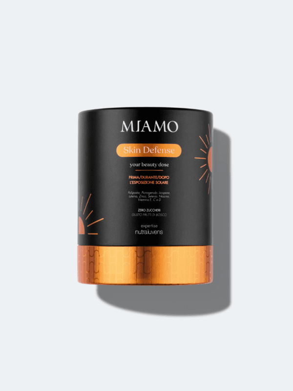 Miamo Skin Defense - Integratore alimentare antiossidante - Gusto Frutti di Bosco - 30 bustine