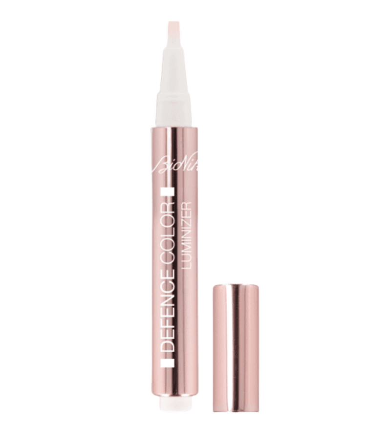 Bionike Defence Color Luminizer Correttore 101 - Correttore illuminante anti-occhiaie - Nuance porcelaine - Penna da 2 ml