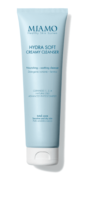 Miamo Total Care Hydra Soft Creamy Cleanser - Detergente nutriente per pelle secca e sensibile - 150 ml