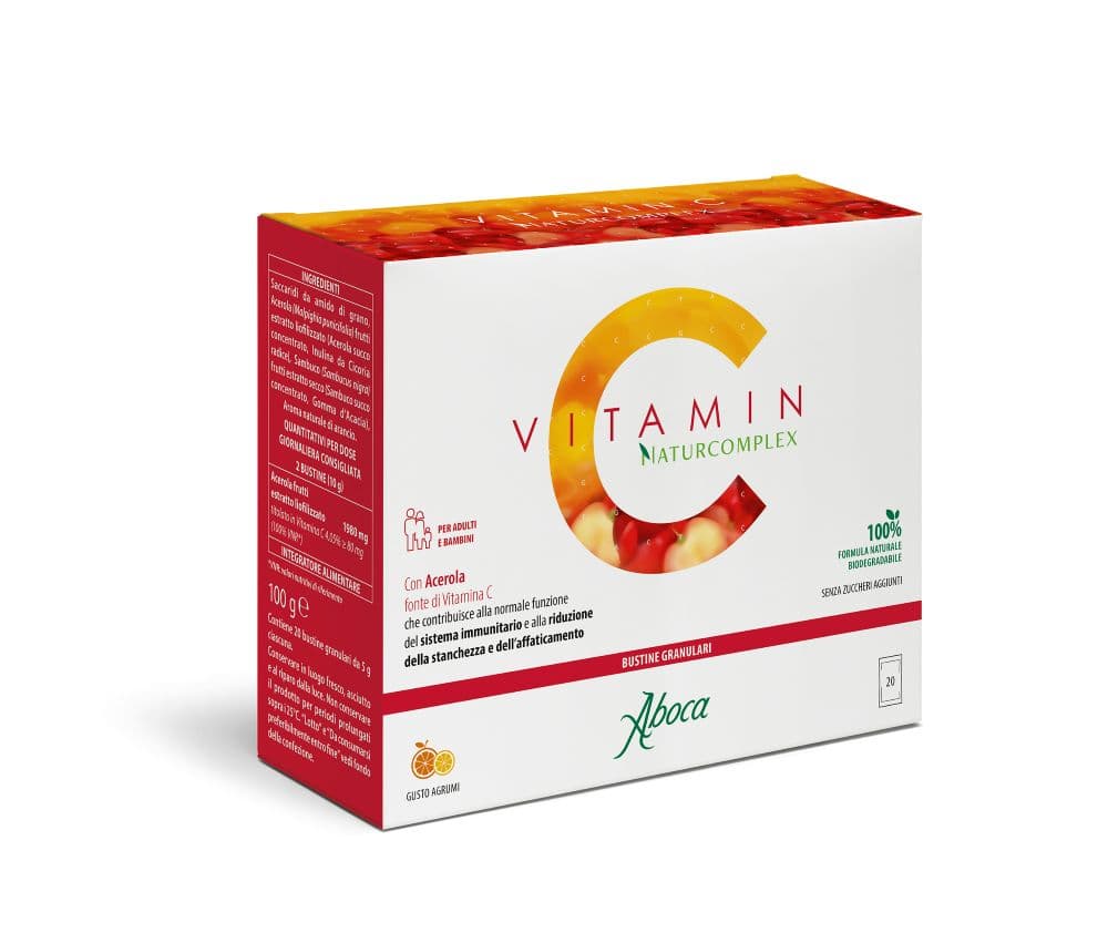 Vitamin C NaturComplex - Integratore di Vitamina C - 20 buste