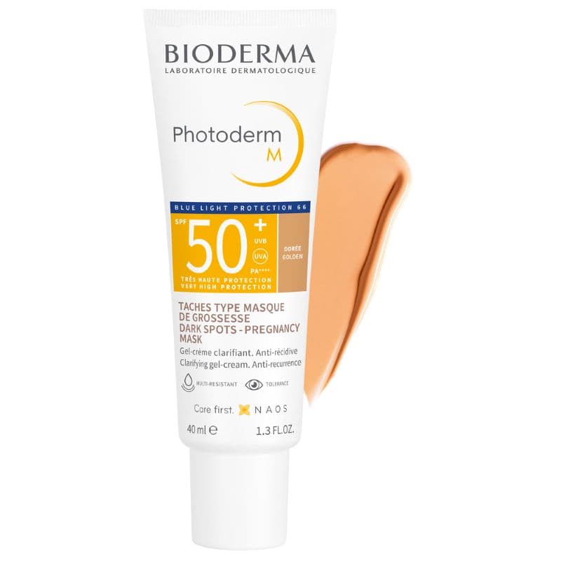 Bioderma Photoderm M Dorée SPF50+ - Protezione solare colorata anti-macchie - 40 ml