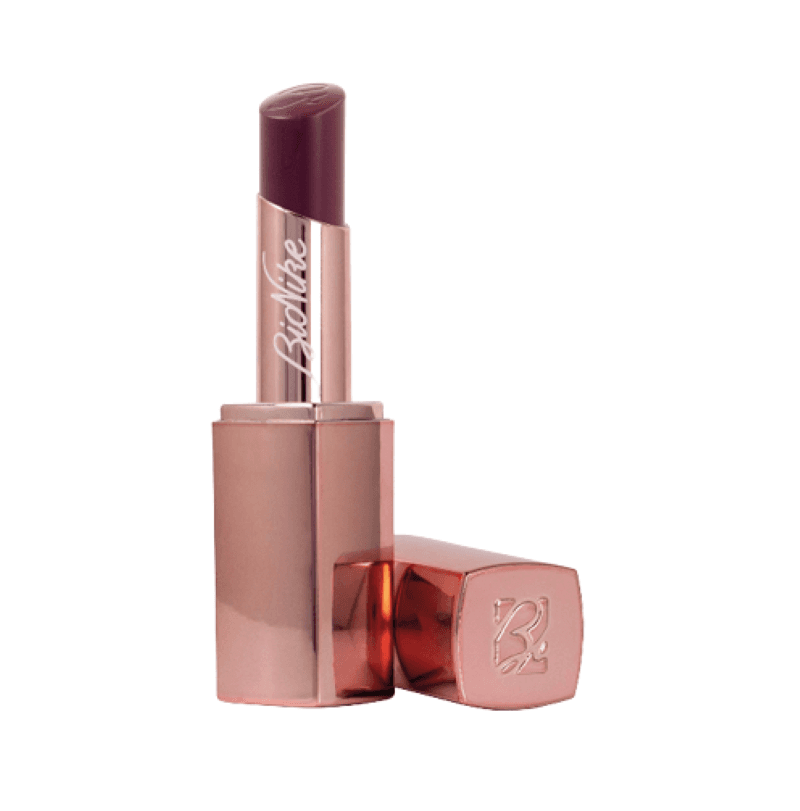 Bionike Defence Color Nutri Shine Rossetto 205 - Rossetto brillante effetto balsamo - Nuance prune - Stick da 3 ml