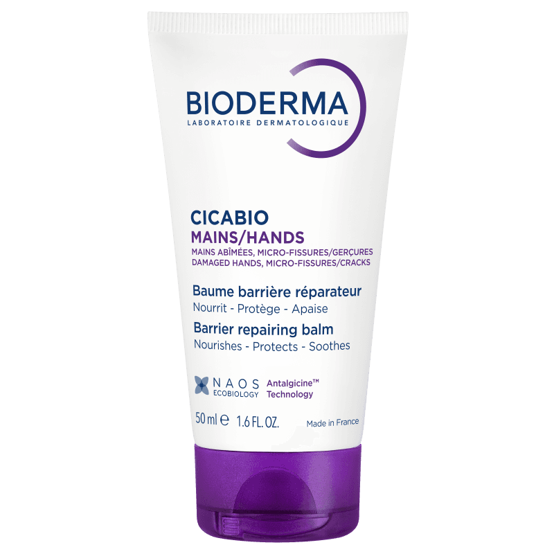Bioderma Cicabio Mains - Balsamo riparatore per mani danneggiate - 50 ml