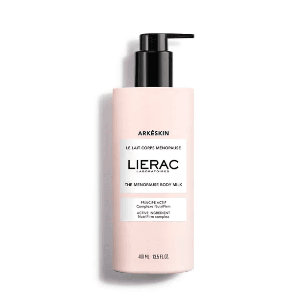 Lierac Arkeskin Il Latte Corpo Menopausa - Crema corpo tonificante e nutriente per donne in menopausa - 400 ml