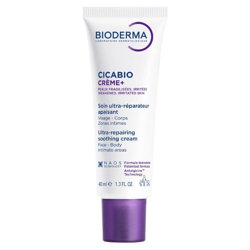 Bioderma Cicabio Creme+ - Crema ultra-riparatrice per pelle indebolita e irritata - 40 ml