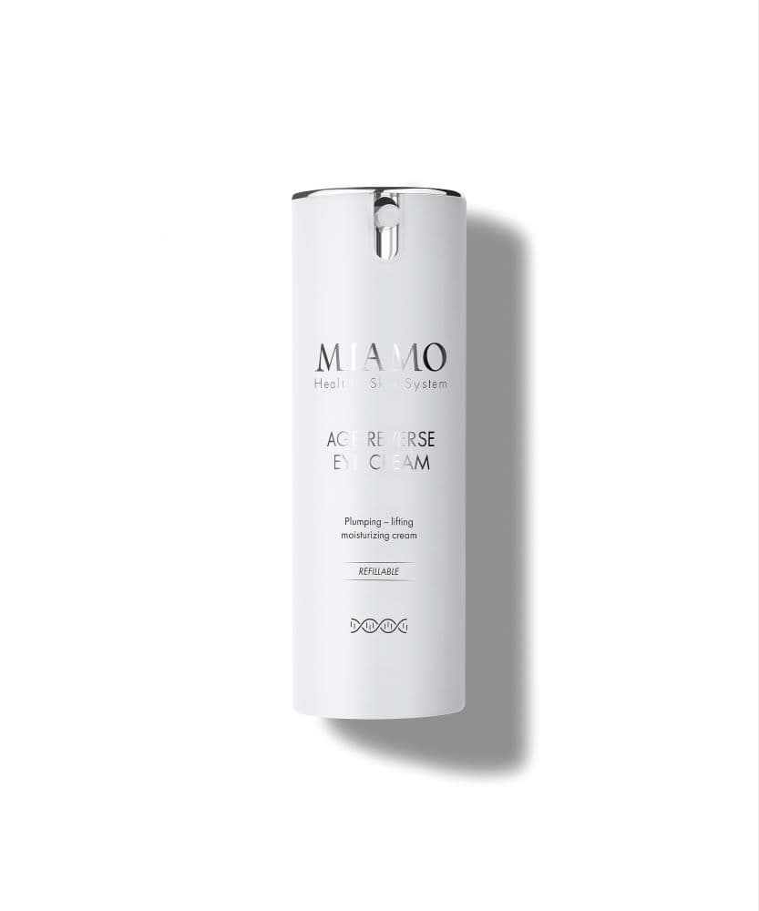 Miamo Age Reverse Refillable Eye Cream - Contorno occhi anti rughe - Nuova confezione ricaricabile - 15 ml