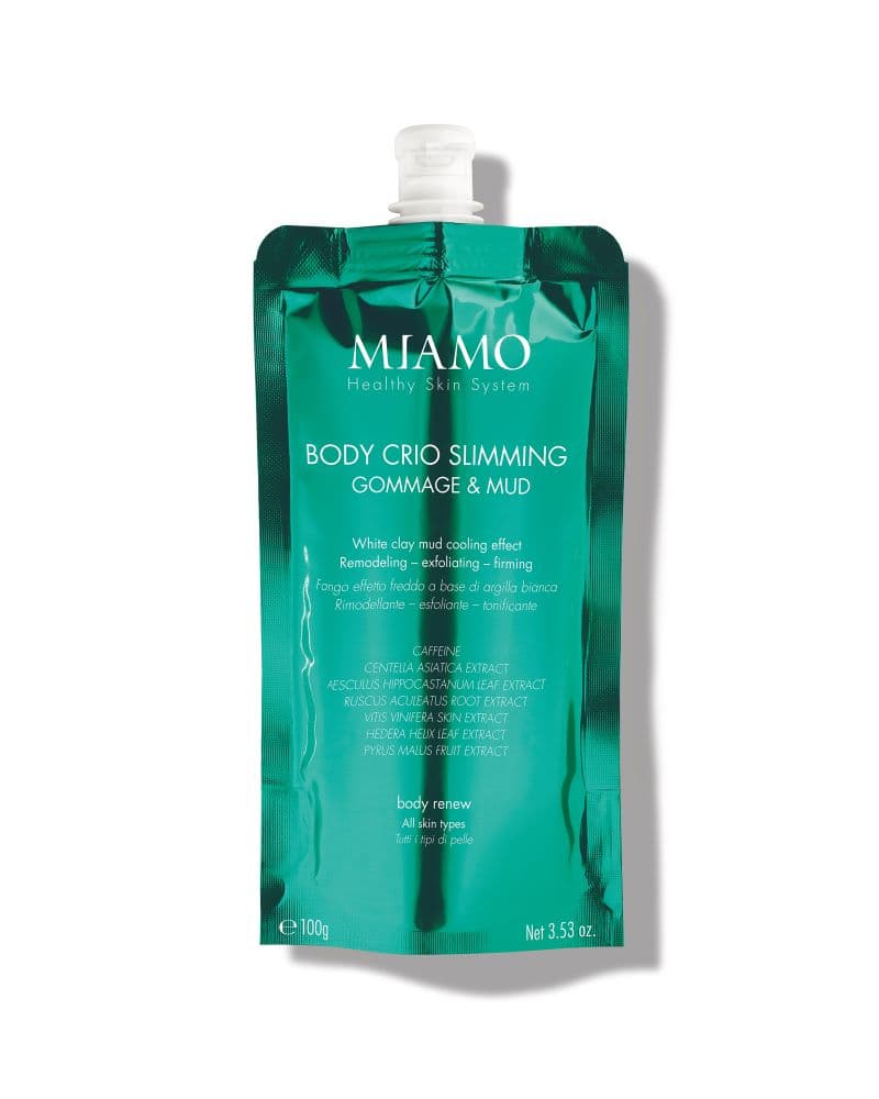 Miamo Body Crio Slimming Gommage & Mud - Fango corpo rimodellante esfoliante e tonificante - 100 g