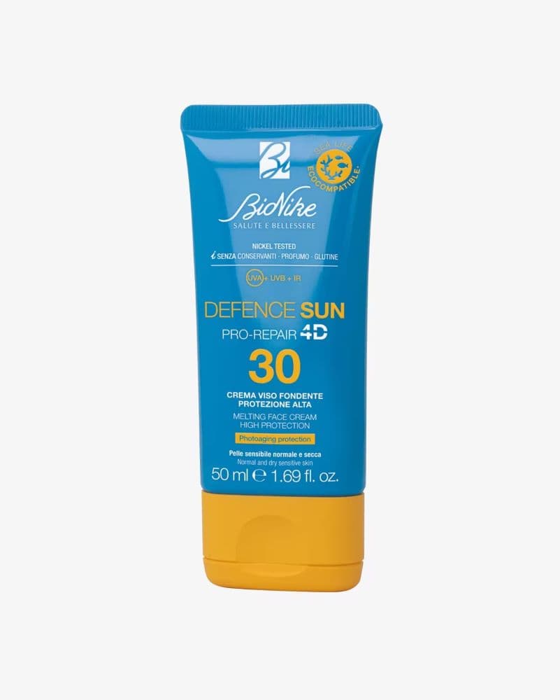 Bionike Defence Sun SPF30 Crema Fondente Viso - Protezione Solare Alta - 50 ml