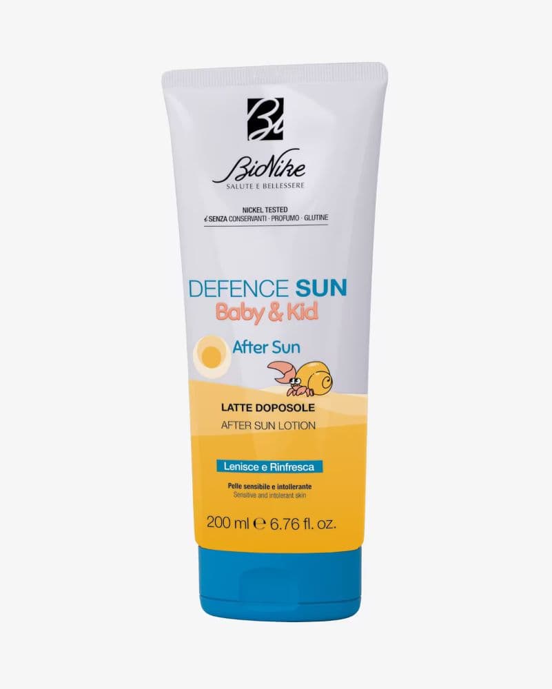 Bionike Defence Sun Baby&kid Latte Doposole - Doposole lenitivo e rinfrescante per bambini - 200 ml