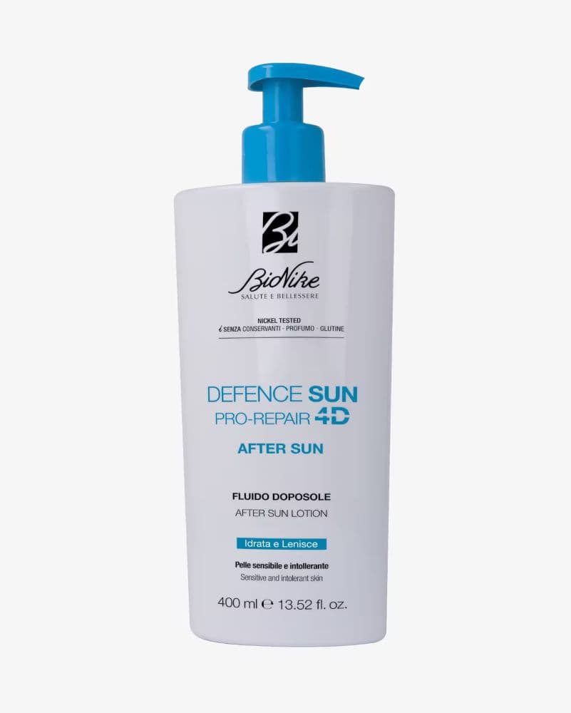 Bionike Defence Sun Doposole Idratante - Fluido idratante doposole per viso e corpo - 400 ml