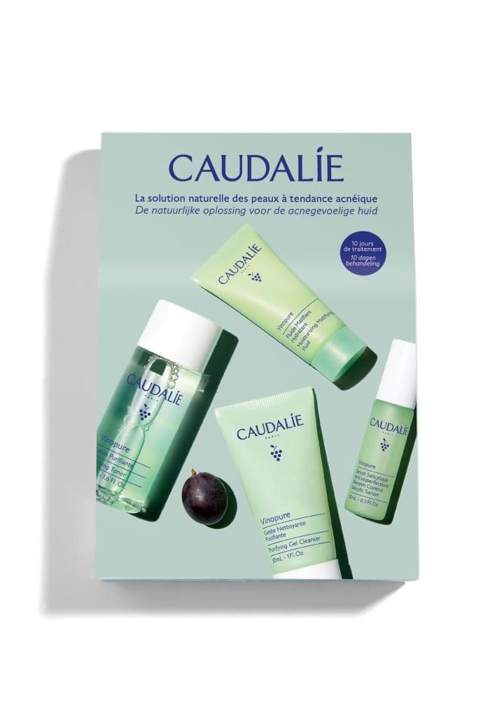 Caudalie Vinopure Starter Kit - Kit anti imperfezioni ideale anche da viaggio